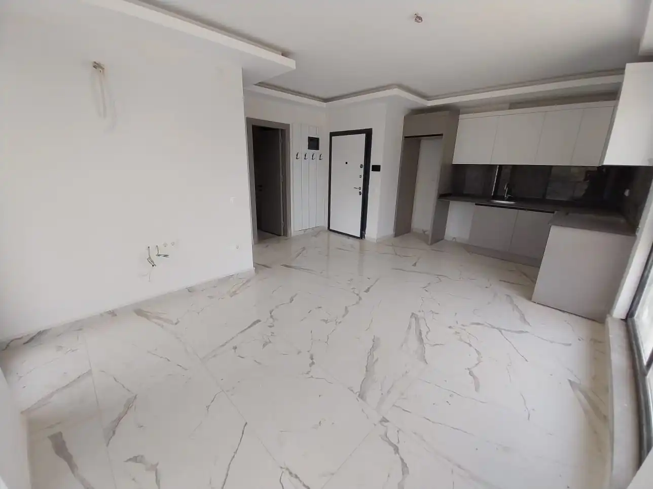 1+1 КВАРТИРА 48М² НА ПРОДАЖУ В АЛАНЬЕ МАХМУТЛАР, НОВОЕ ЗДАНИЕ