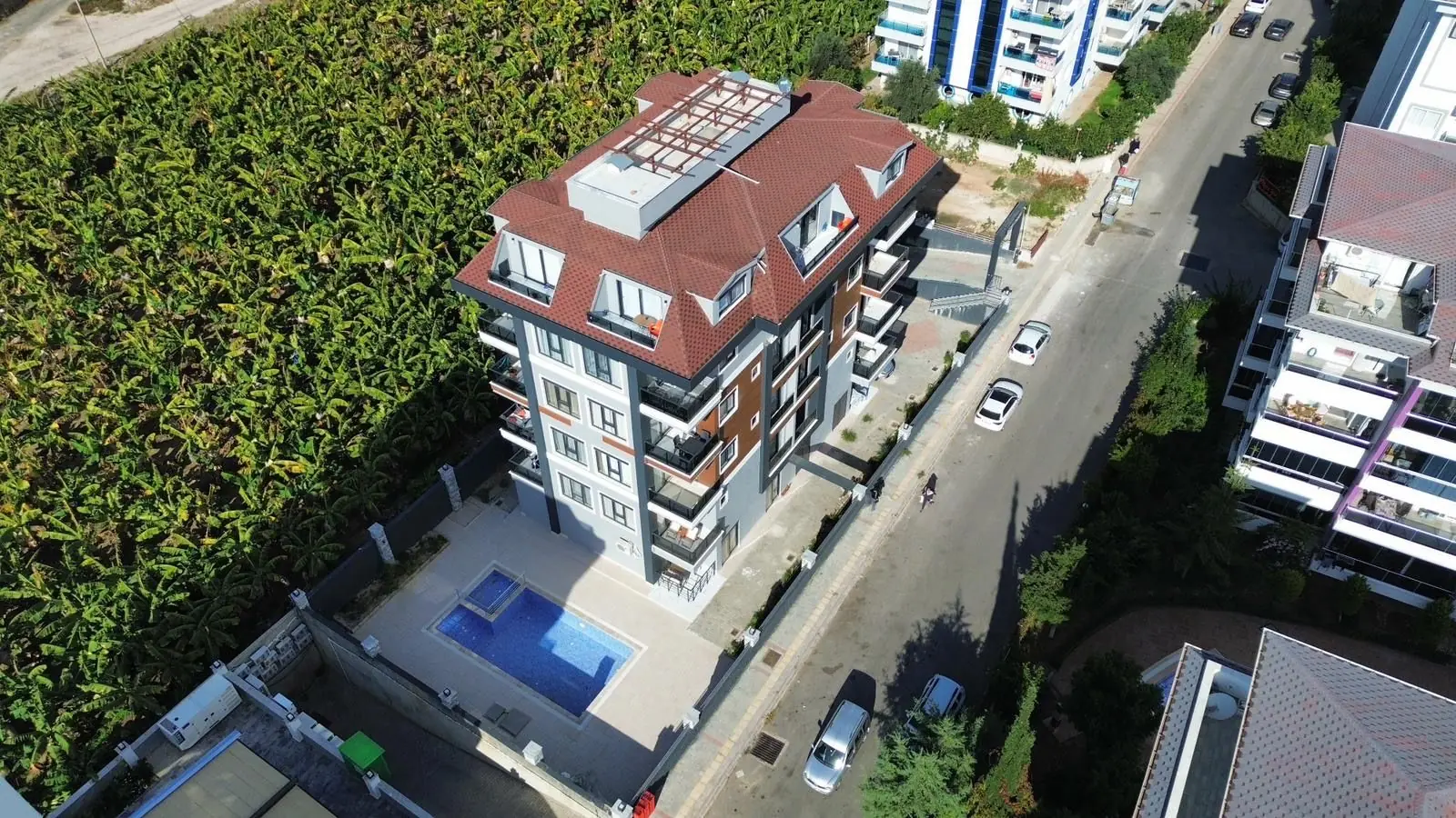 1+1 FLAT FOR SALE IN KESTEL ALANYA SITE WITH ACTIVITIES