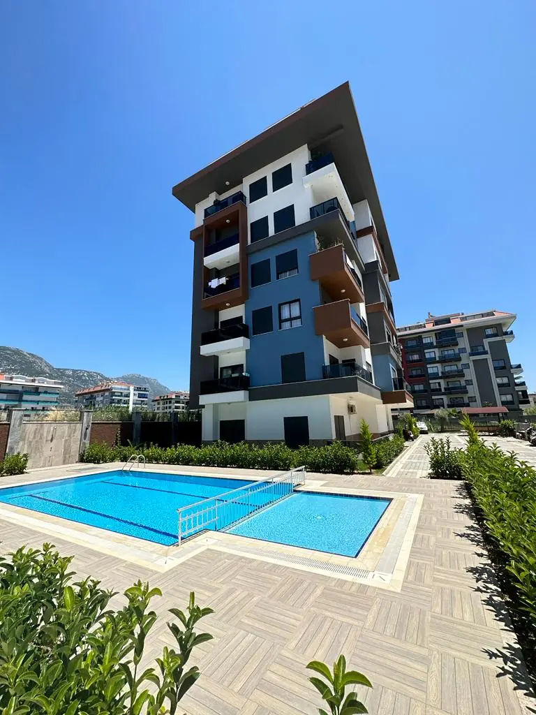 FULLY LUXURY FURNISHED 1+1 FLAT FOR SALE IN KESTEL ALANYA