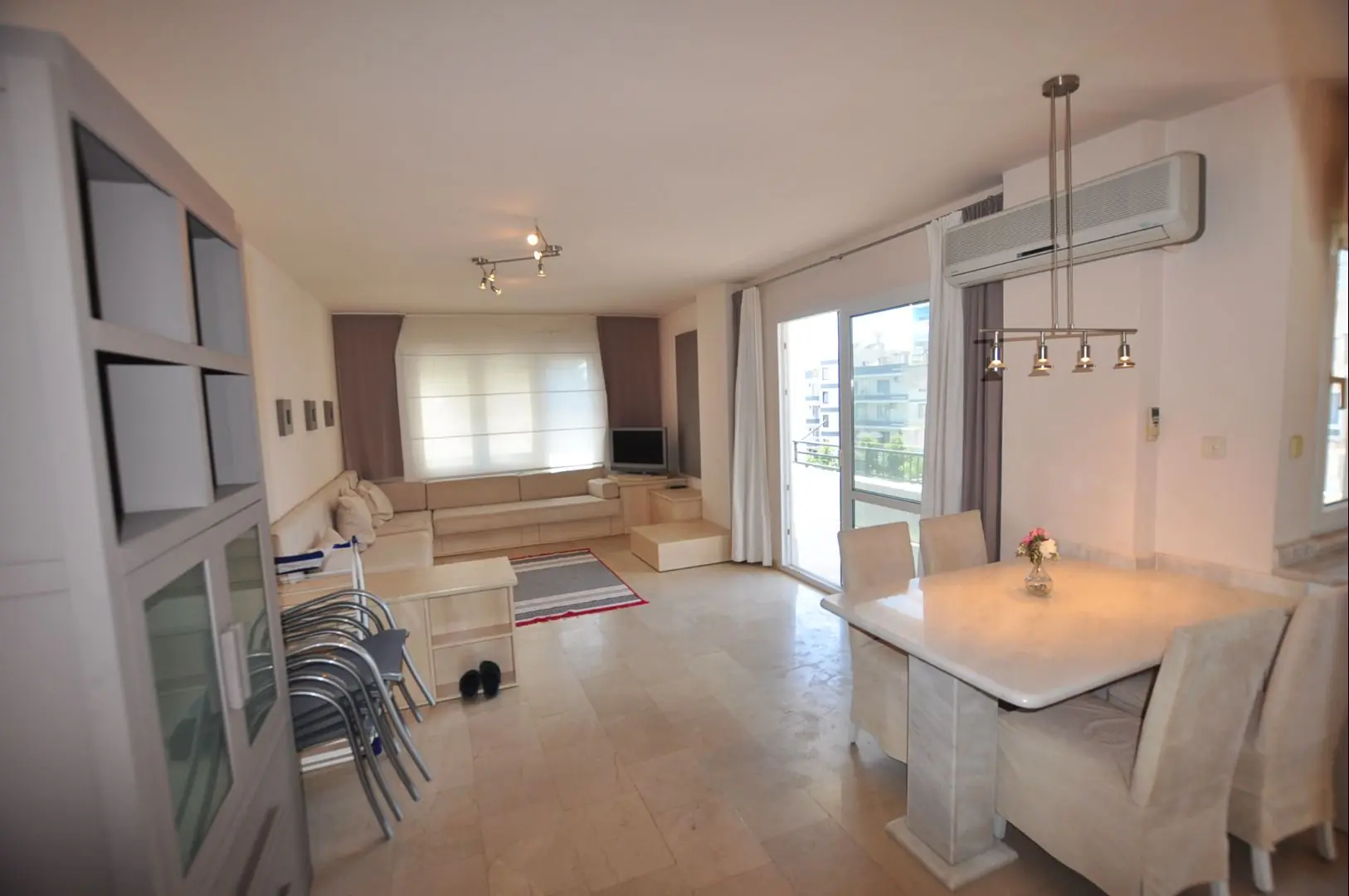 FURNISHED 2+1 / 100M² FLAT FOR SALE IN MAHMUTLAR-ALANYA