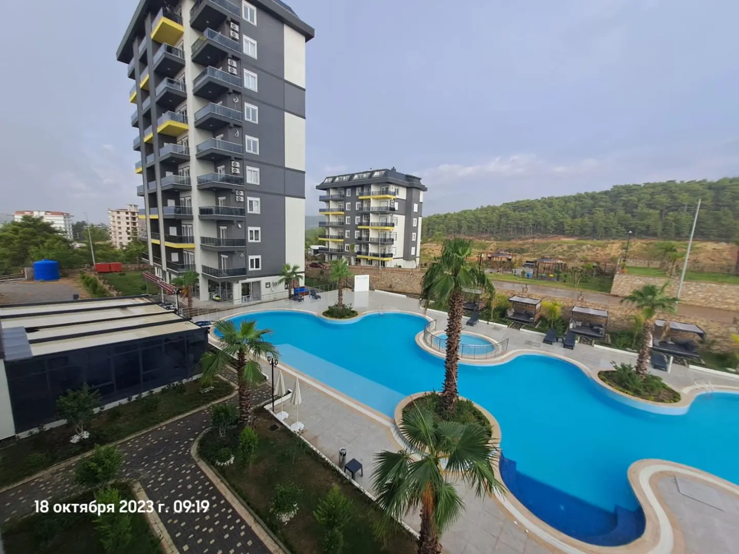 1+1/54 M2 İN A FULLY FACILITY SITE FOR SALE İN AVSALLAR ALANYA