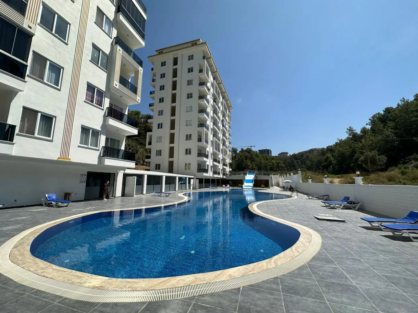 1+1/42 M2 LUX FURNİSHED FLAT FULLY FACILITY SITE FOR SALE İN AVSALLAR