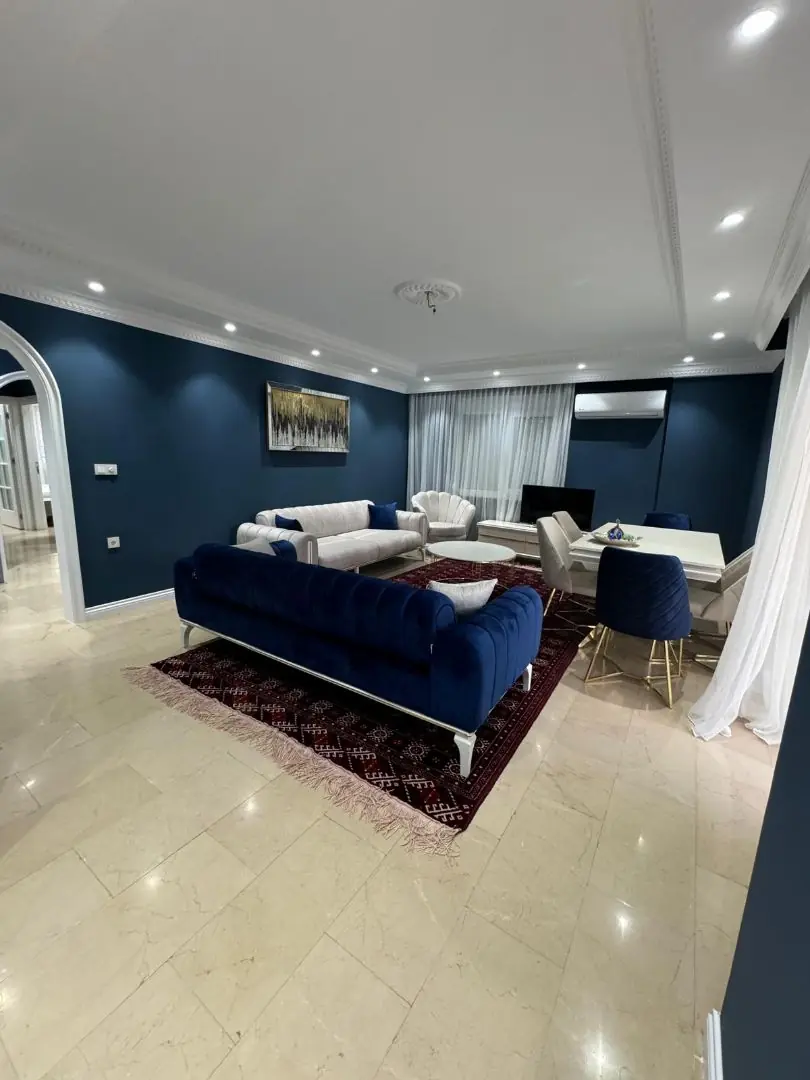 FULL LUXURY FURNISHED 3+1 130M² APARTMENT FOR SALE IN MAHMUTLAR-ALANYA