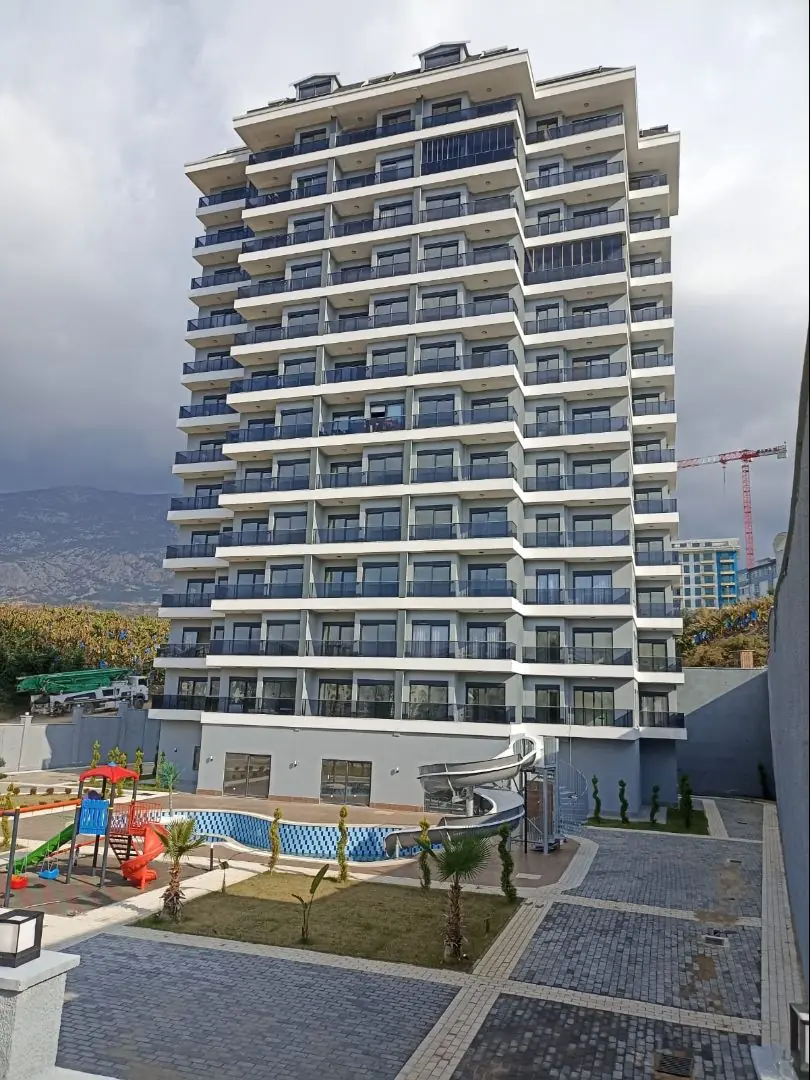 1+1 FULLY FURNISHED AND FULLY ACTIVITIES APARTMENT FOR SALE IN ALANYA 