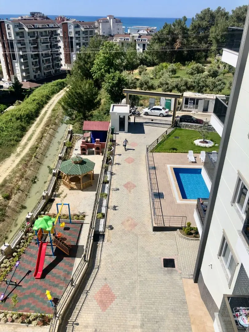 1+1 LUXURY FURNISHED APARTMENT WITH SEA AND NATURE VIEW IN AVSALLAR