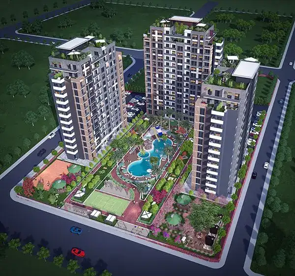NEW COMPLEX UNDER CONSTRUCTION IN MERSIN