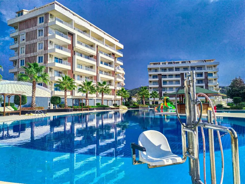 2+1 APARTMENT WITH NATURE VIEW IN A FULLY ACTIVE COMPLEX IN DEMIRTAS 