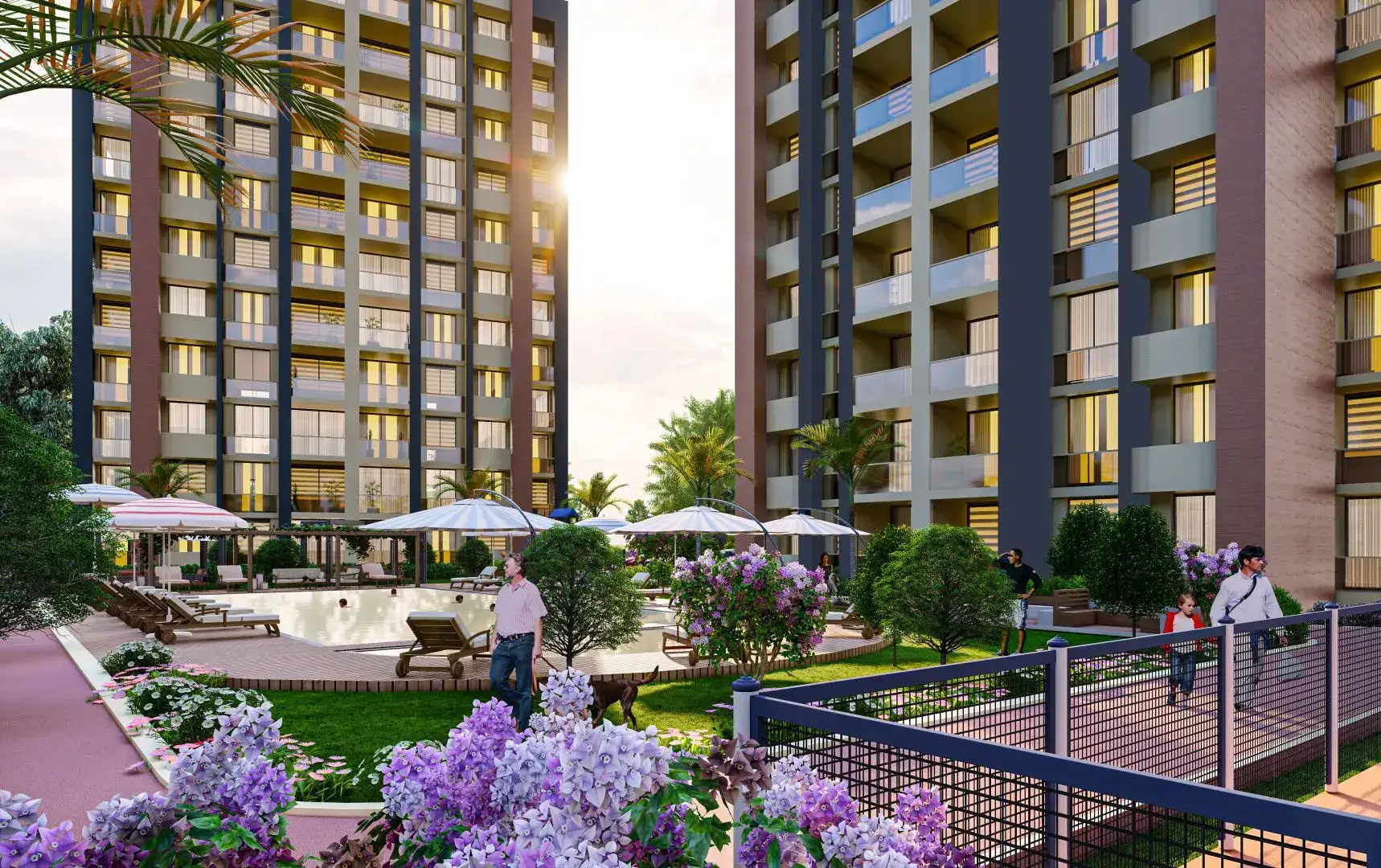 NEW PROJECT IN MERSIN TOMYUK DISTRICT 5 MINUTES FROM THE SEA