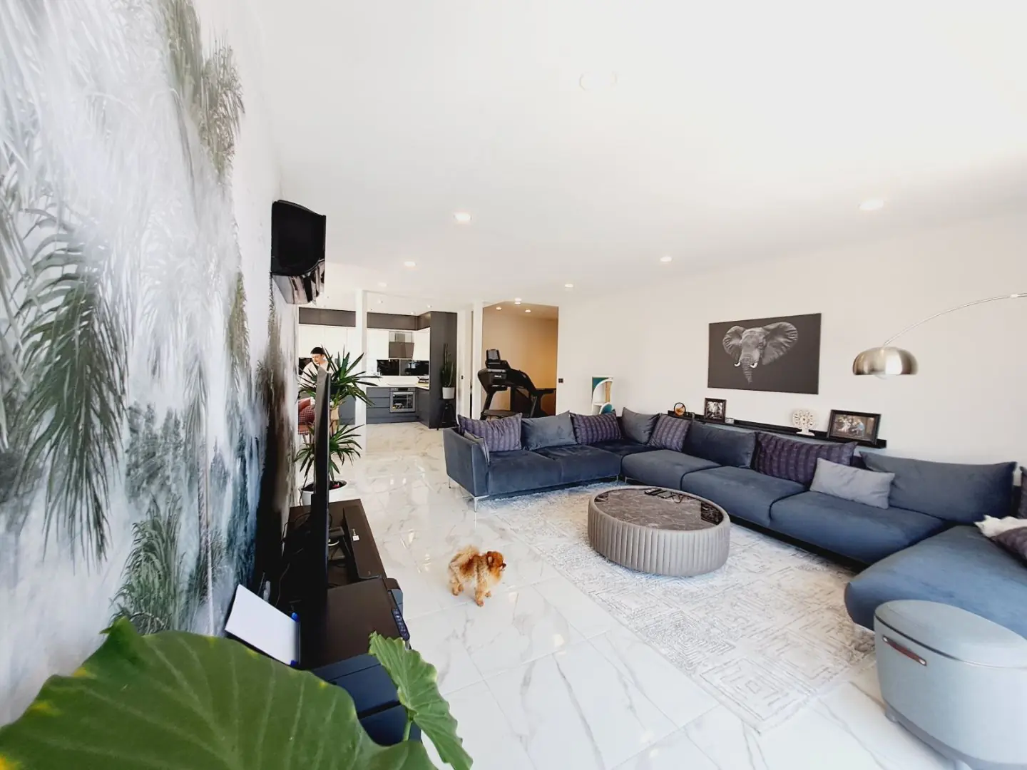GREAT FURNISHED 4+1 APARTMENT WITH SEA AND NATURE VIEWS IN MAHMUTLAR