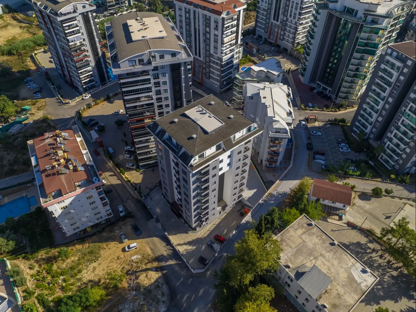 OBJECT UNDER CONSTRUCTION IN ALANYA IN MAHMUTLAR