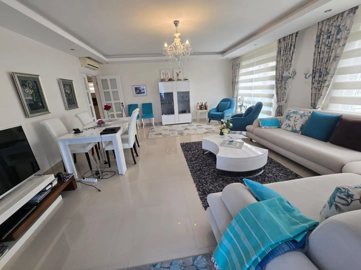 4+1 Reverse Duplex Beautifully Furnished Flat in Kargicak