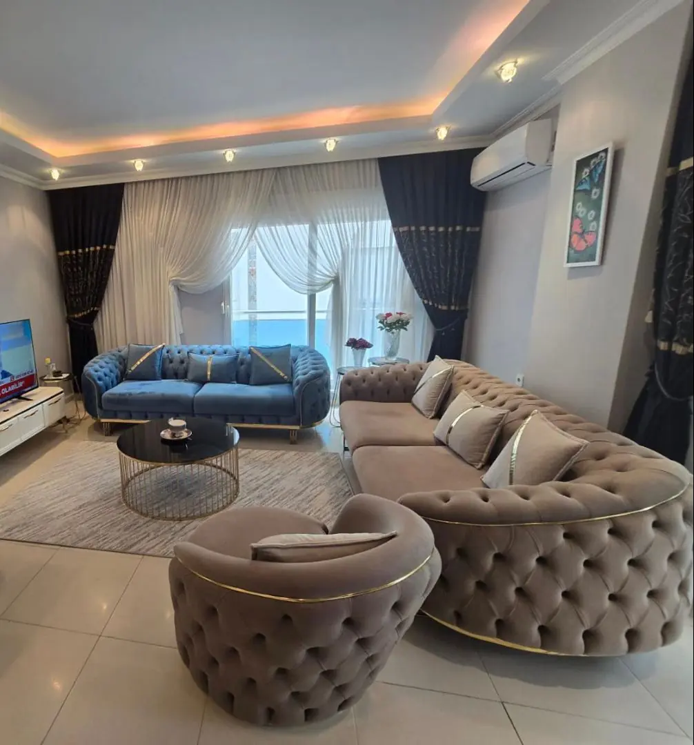 Furnished 1+1 Spacious Flat in Mahmutlar