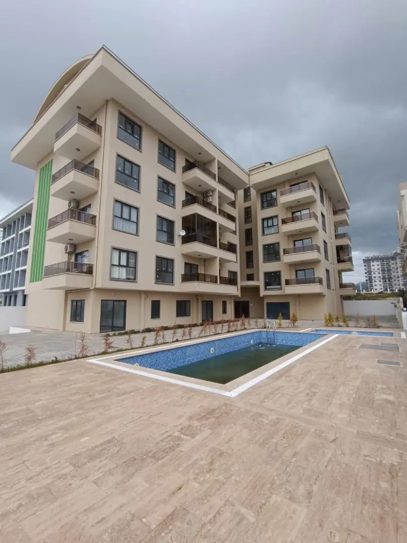 1+1 Apartment with Sea View in Payallar
