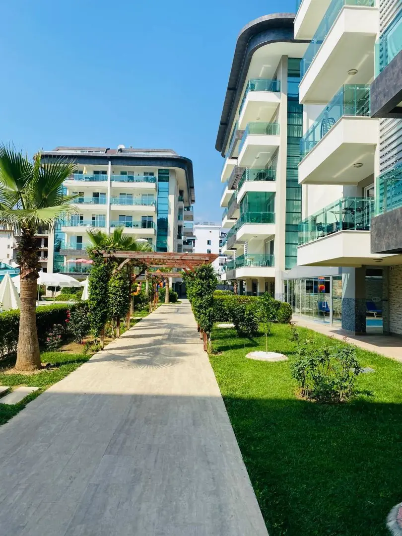 Furnished 1+1 Flat Right by the Sea in the Kestel Area