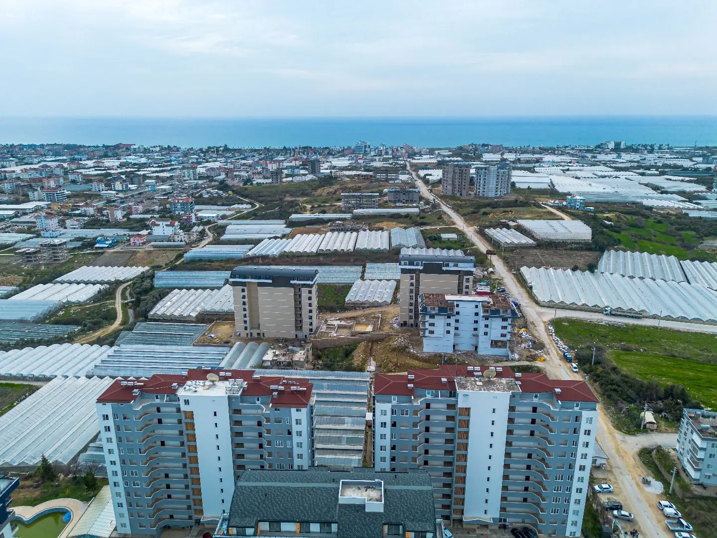 2+1 Apartment with Sea View in Payallar Region
