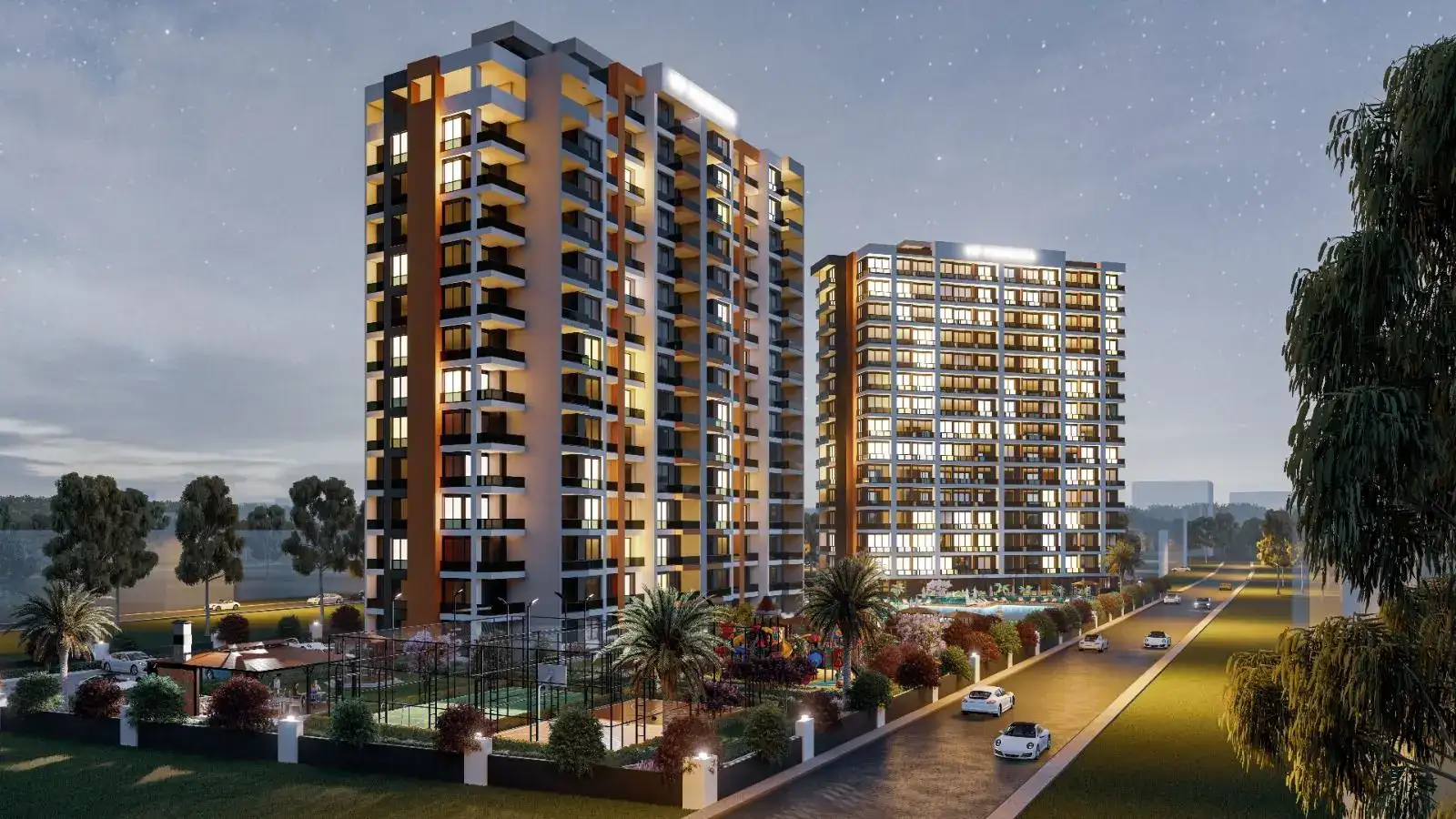 NEW PROJECT IN MERSIN LOCATED JUST 300 M. FROM THE SEA