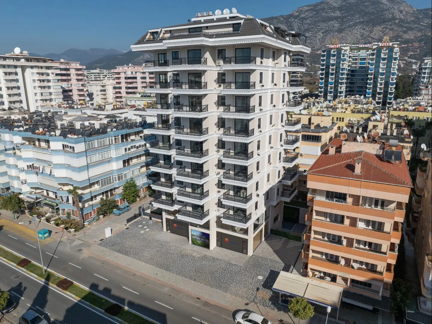 OBJECT UNDER CONSTRUCTION IN ALANYA IN MAHMUTLAR