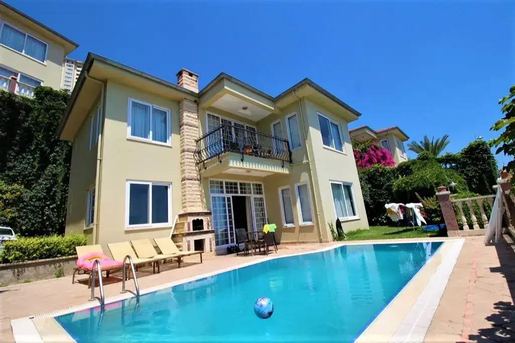 PRIVATE 3+1 VILLA FOR SALE IN A FULL FACILITY COMPLEX - KARGICAK